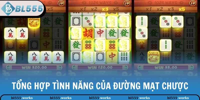 Đường Mạt Chược - Cơ Hội Trúng Thưởng Hàng Tỷ Đồng 3 Tổng hợp tính năng của Đường Mạt Chược